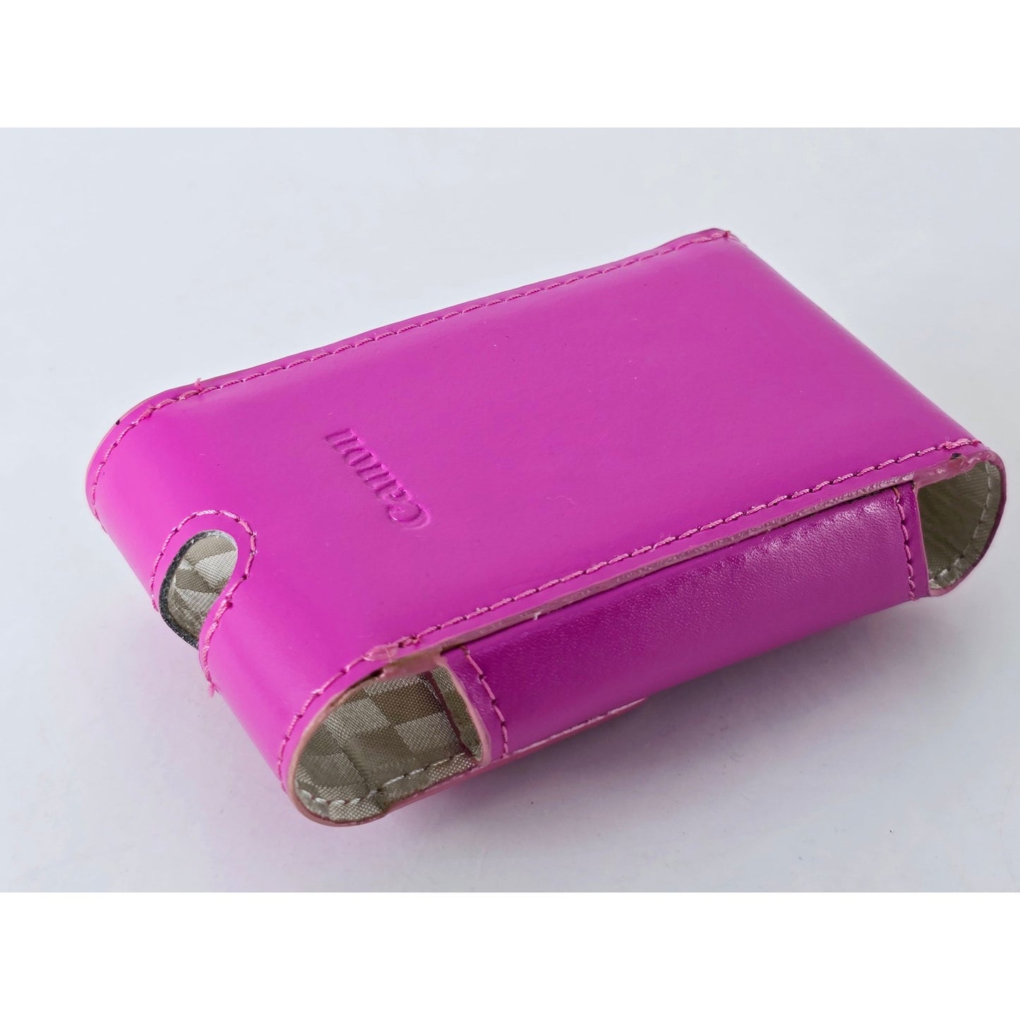 [Pre-owned] Canon IXY Digital Camera Case Pink — Top MINT — Japan #4658