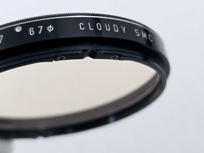 [Pre-owned] Asahi Pentax Cloudy SMC Filter for 67 67II 6x7 — Near Mint — Japan #4553