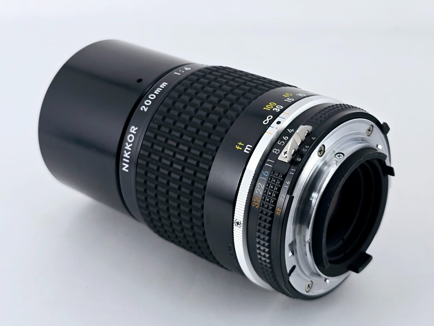 🌸[Near MINT+++] Nikon Ai-s Ais Nikkor 200mm F4 Telephoto MF Lens From Japan