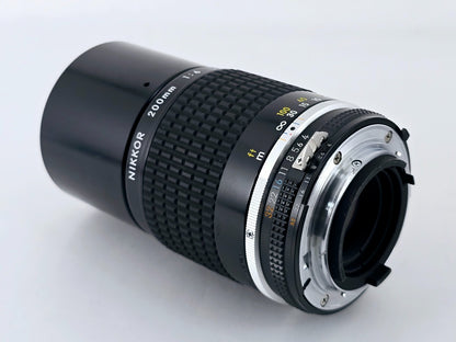 🌸[Near MINT+++] Nikon Ai-s Ais Nikkor 200mm F4 Telephoto MF Lens From Japan
