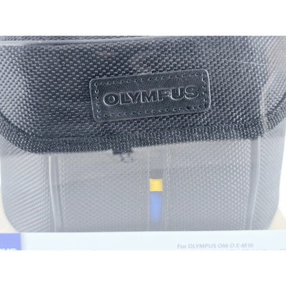 [Pre-owned] Olympus CS-44SF Soft Camera Case Genuine for OM-D E-M10 — Unused — Japan #4186