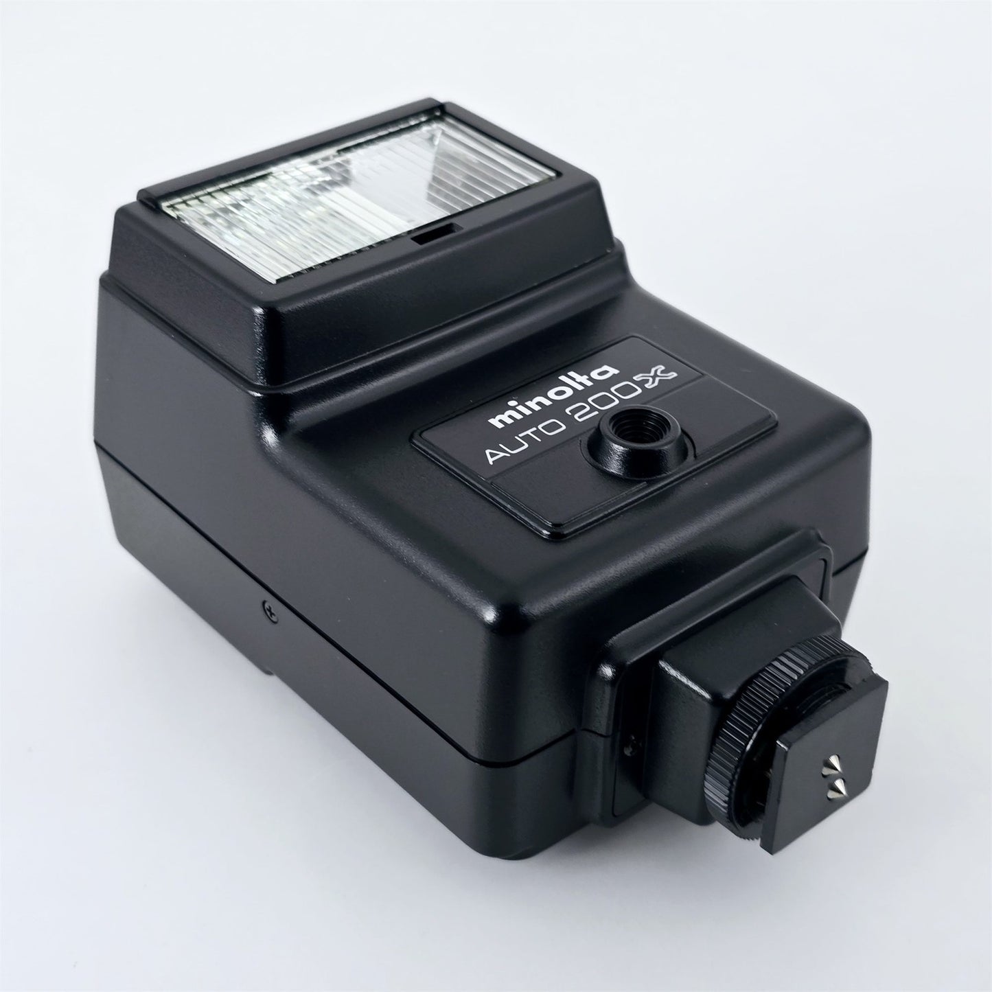 [Pre-owned] Minolta Auto 200X Shoe Mount Flash for XG XD Series — Mint — Japan #5285
