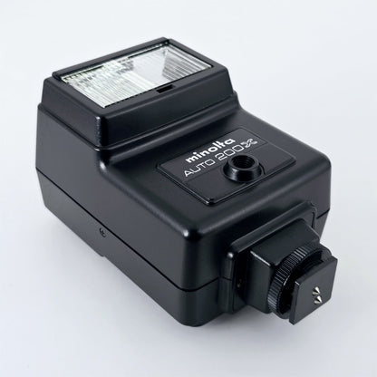 [Pre-owned] Minolta Auto 200X Shoe Mount Flash for XG XD Series — Mint — Japan #5285