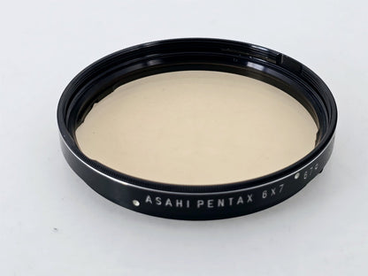 [Pre-owned] Asahi Pentax Cloudy SMC Filter for 67 67II 6x7 — Near Mint — Japan #4553
