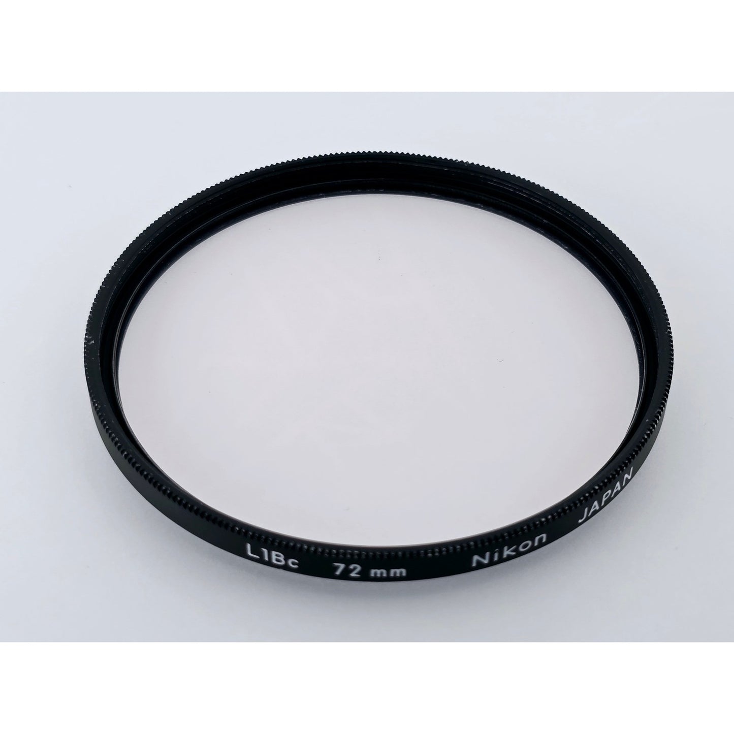 [Pre-owned] Nikon L1Bc 72mm UV Lens Filter — Near MINT — Japan #4875