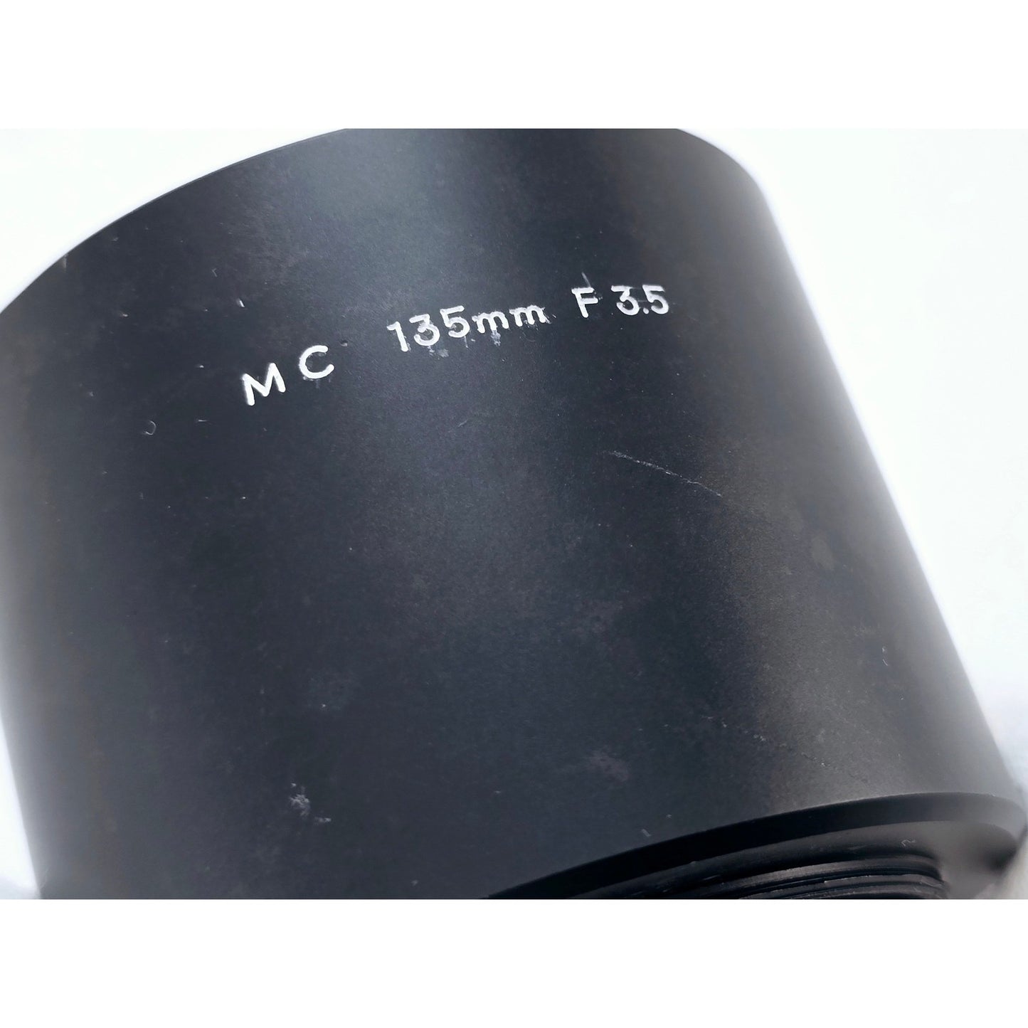 [Pre-owned] Minolta Metal Lens Hood 52mm for MC 135mm F3.5 — Near MINT — Japan #2927