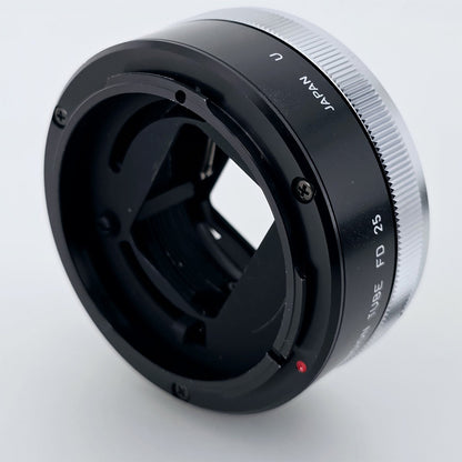 [Pre-owned] Canon Extension Tube FD 25 for FD Mount SLR — Mint — Japan #5469