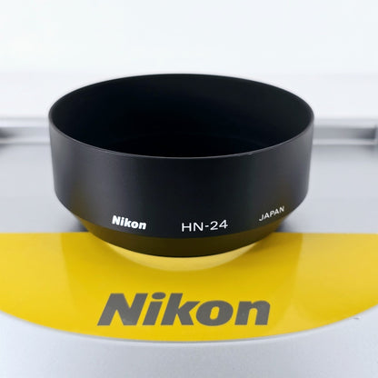[Pre-owned] Nikon HN-24 62mm Metal Lens Hood for AF 100-300/70-210 — Near Mint+++ — Japan #5462