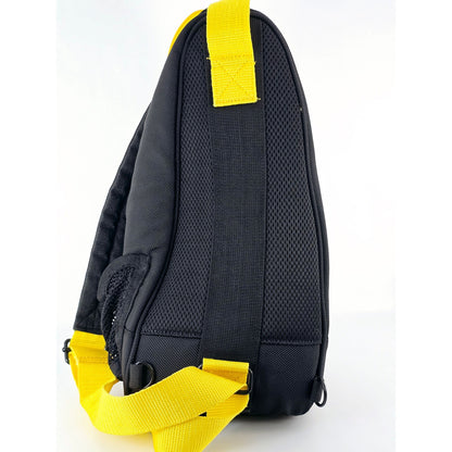 [Pre-owned] Genuine Nikon Camera Shoulder Bag Black/Yellow — MINT — Japan #5067