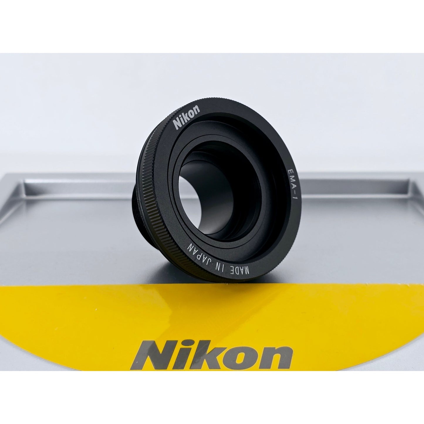 [Pre-owned] Nikon EMA-1 Fieldscope Eyepiece Mount Adapter — Unused — Japan #4802