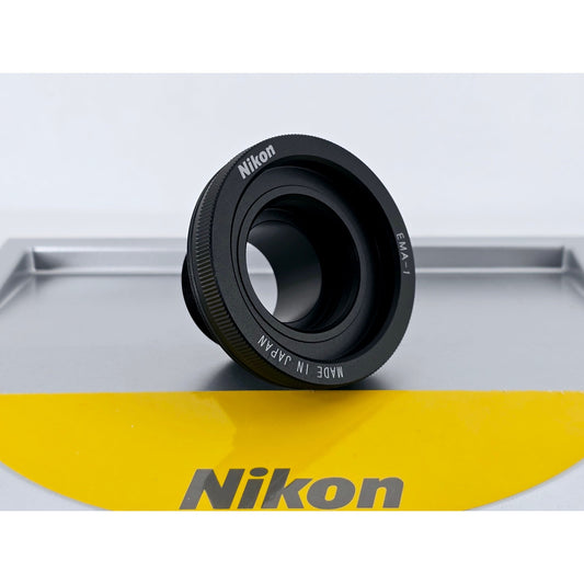 [Pre-owned] Nikon EMA-1 Fieldscope Eyepiece Mount Adapter — Unused — Japan #4802