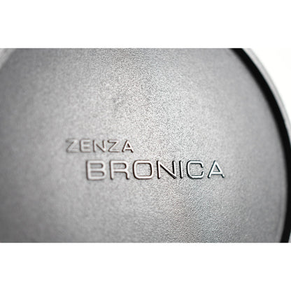[Pre-owned] Zenza Bronica ETR Body Cap & Rear Lens Cap — Top MINT — Japan #2186