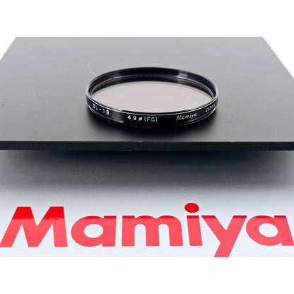 [Pre-owned] Mamiya 49mm (FC) SL-1B Lens Filter Genuine — Near MINT — Japan #4874