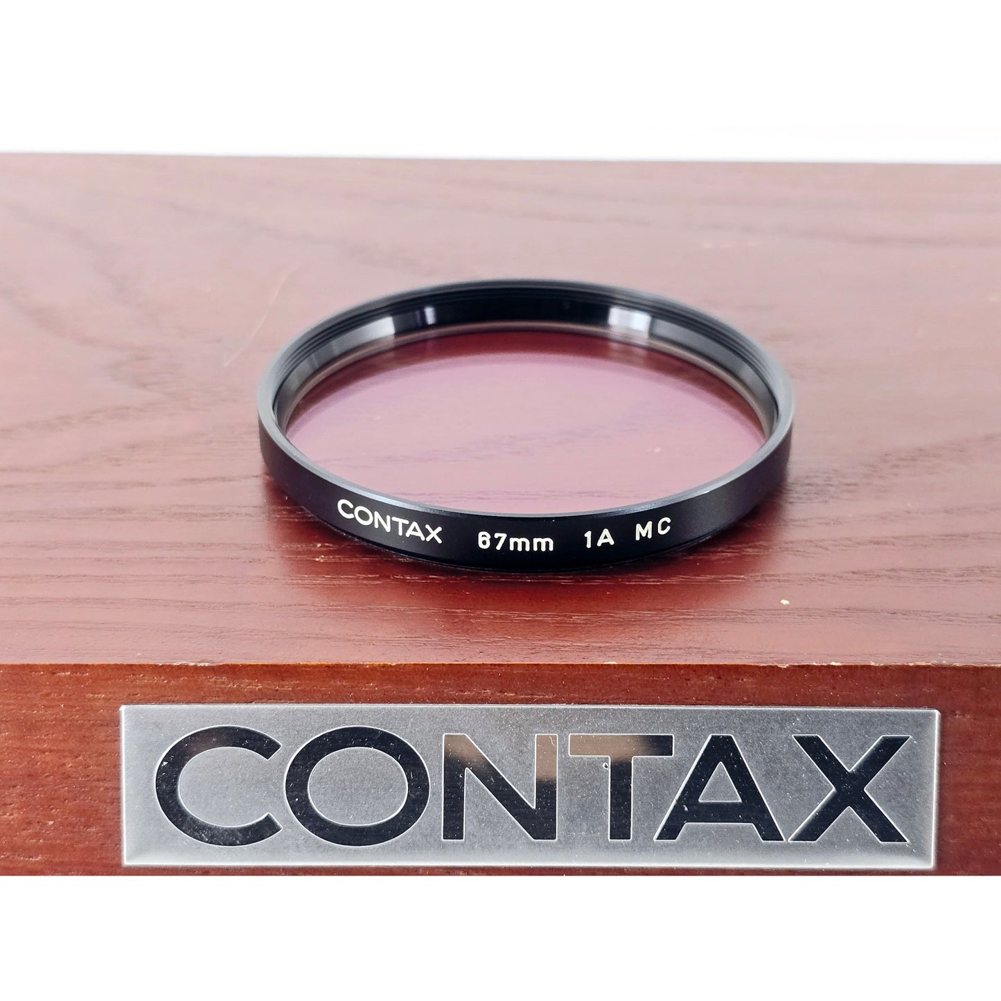 [Pre-owned] Contax 67mm 1A MC Lens Filter — Near MINT — Japan #4304