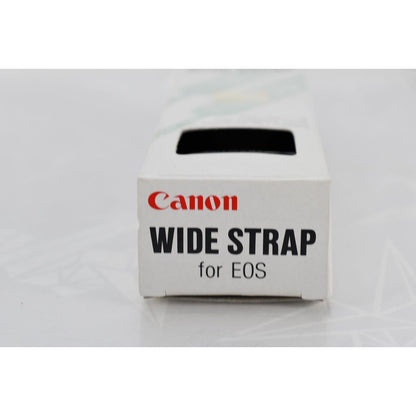 [Pre-owned] Canon EOS Genuine Neck Shoulder Wide Strap 1.57in (4cm) — Unused — Japan #2352