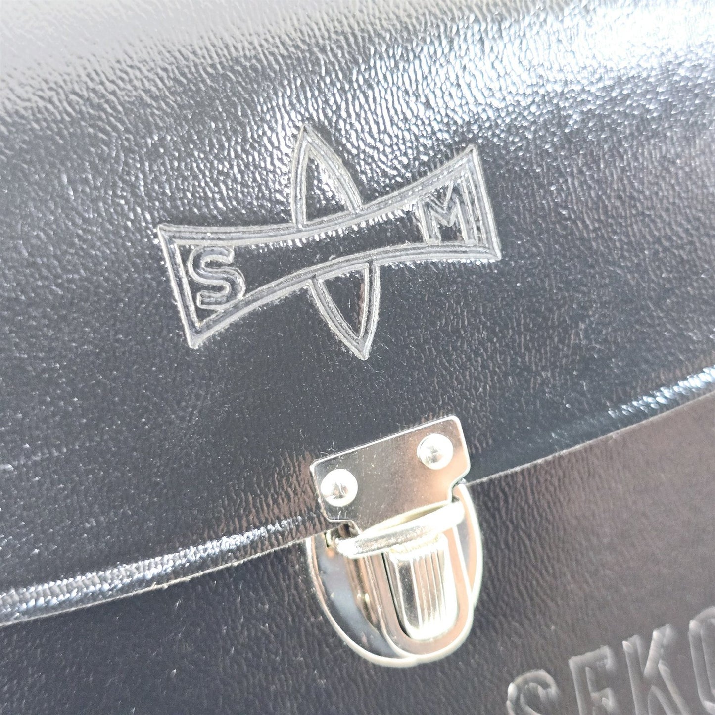 [Pre-owned] Genuine Mamiya Sekor Lens Case Hard Pouch for Medium Format — Near Mint+++ — Japan #5247