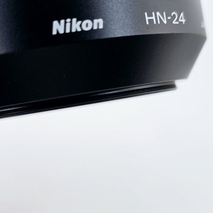 [Pre-owned] Nikon HN-24 62mm Metal Lens Hood for AF 100-300/70-210 — Near Mint+++ — Japan #5462