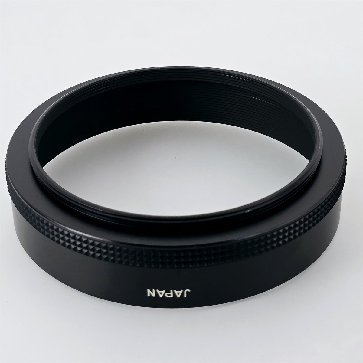 [Pre-owned] Genuine Contax Metal Lens Hood 2 — Top Mint — Japan #5615