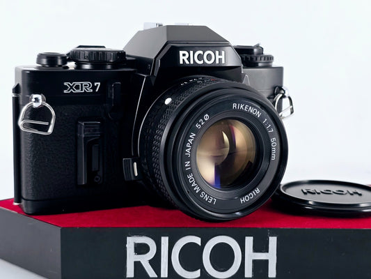 New Seal🌸[Near MINT] Ricoh XR 7 SLR 35mm Film Camera Rikenon 50mm F1.7 Japan