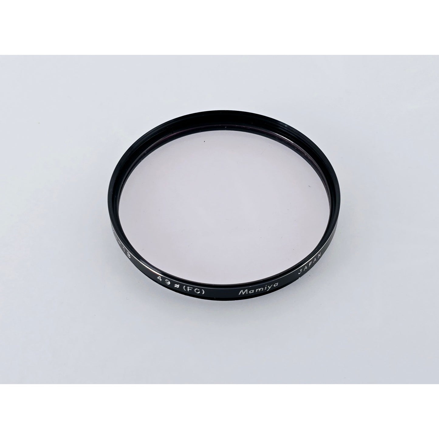 [Pre-owned] Mamiya 49mm (FC) SL-1B Lens Filter Genuine — Near MINT — Japan #4874