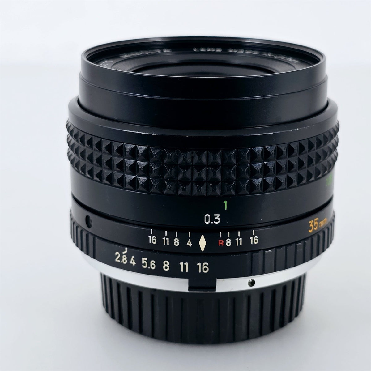 [Pre-owned] Minolta MC W.Rokkor 35mm F2.8 MF Wide Angle Lens — Near Mint+++ — Japan #5780