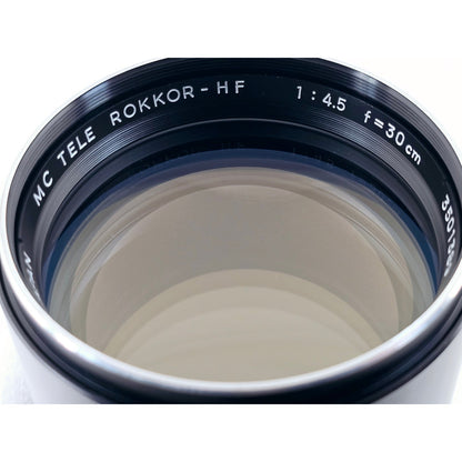 [Pre-owned] Minolta MC Tele Rokkor-HF 300mm F4.5 MF Lens — Near MINT+++ — Japan #4932