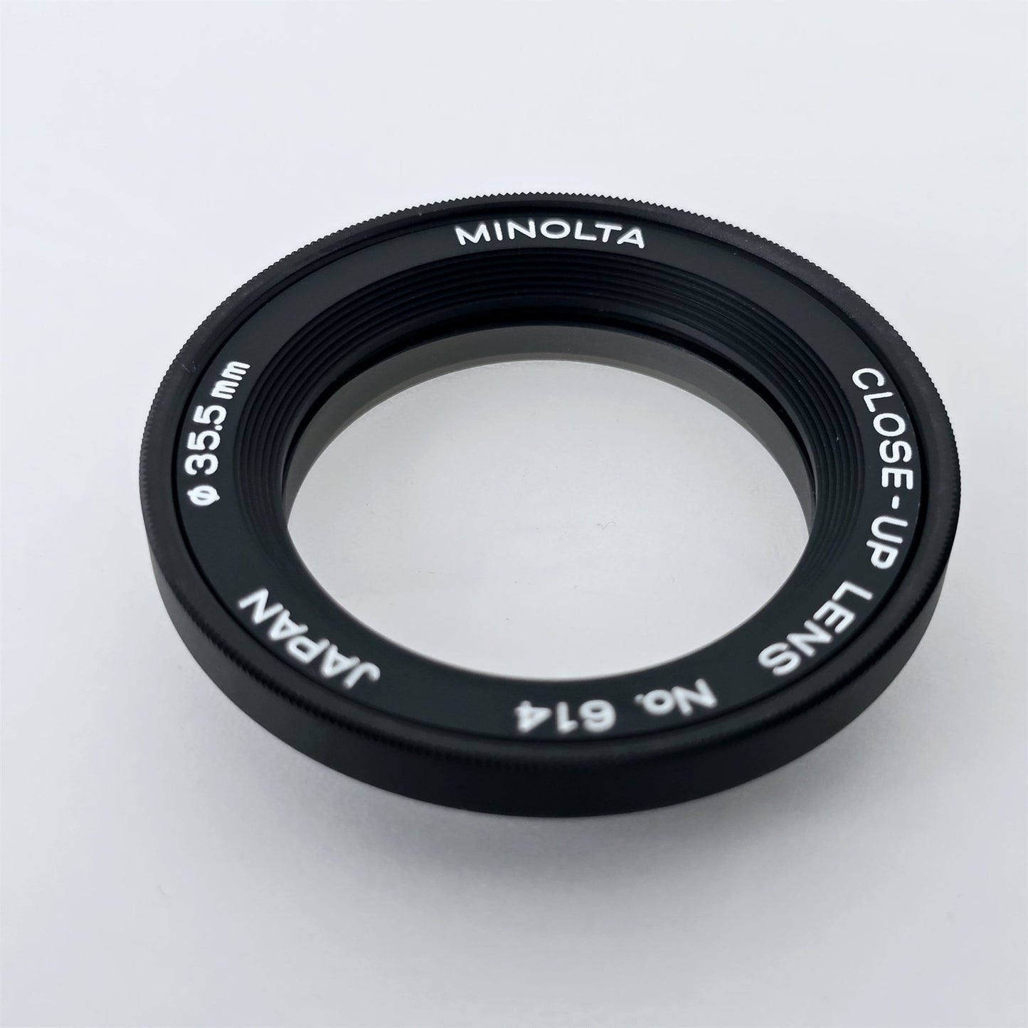 [Pre-owned] Minolta Close Up Lens No.614 35.5mm for Spotmeter F — Near MINT+++ — Japan #5286