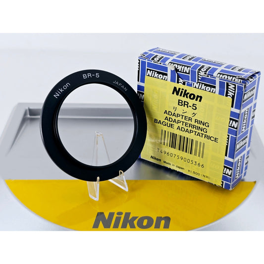 [Pre-owned] Genuine Nikon BR-5 Adapter Ring — Unused — Japan #4984