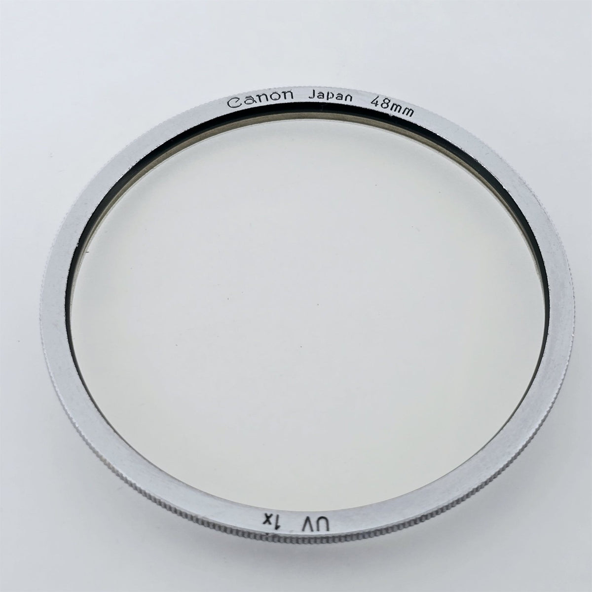 [Pre-owned] Canon 48mm UV 1x Protective Lens Filter — Near Mint — Japan #5691