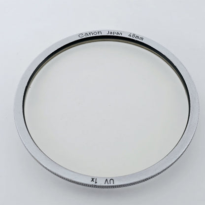 [Pre-owned] Canon 48mm UV 1x Protective Lens Filter — Near Mint — Japan #5691