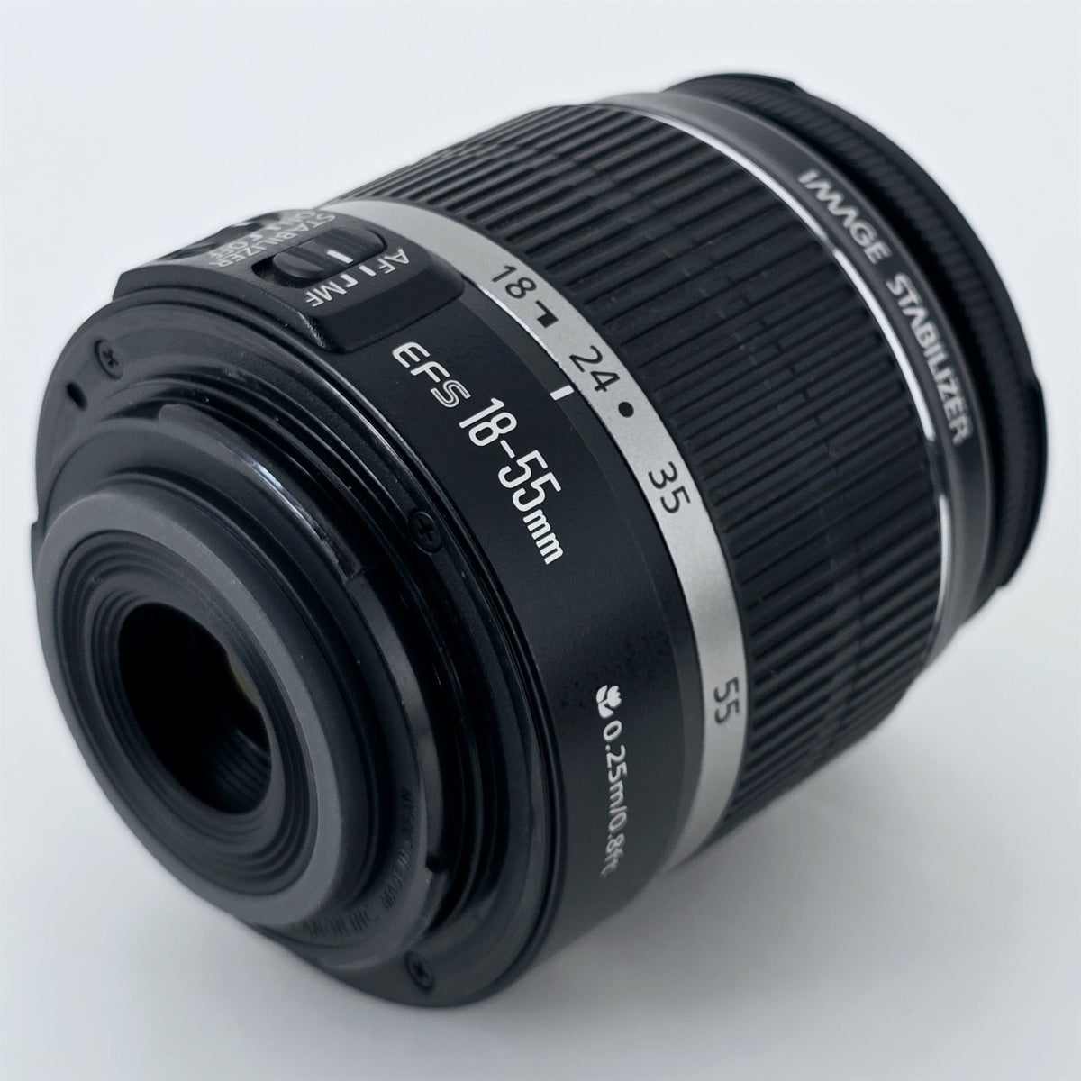 [Pre-owned] Canon Zoom EF-S 18-55mm F3.5-5.6 IS AF Lens — Near Mint+++ — Japan #5774