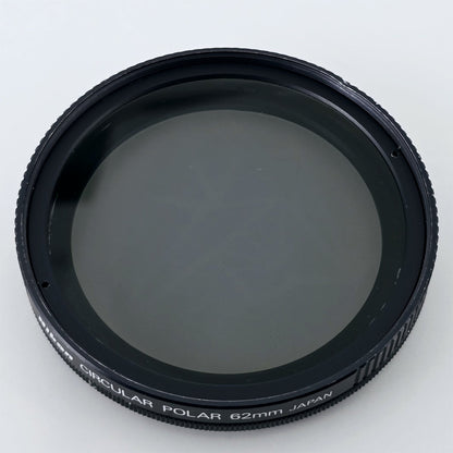 [Pre-owned] Nikon Circular Polarizing PL 62mm Filter — Excellent+++++ — Japan #5557