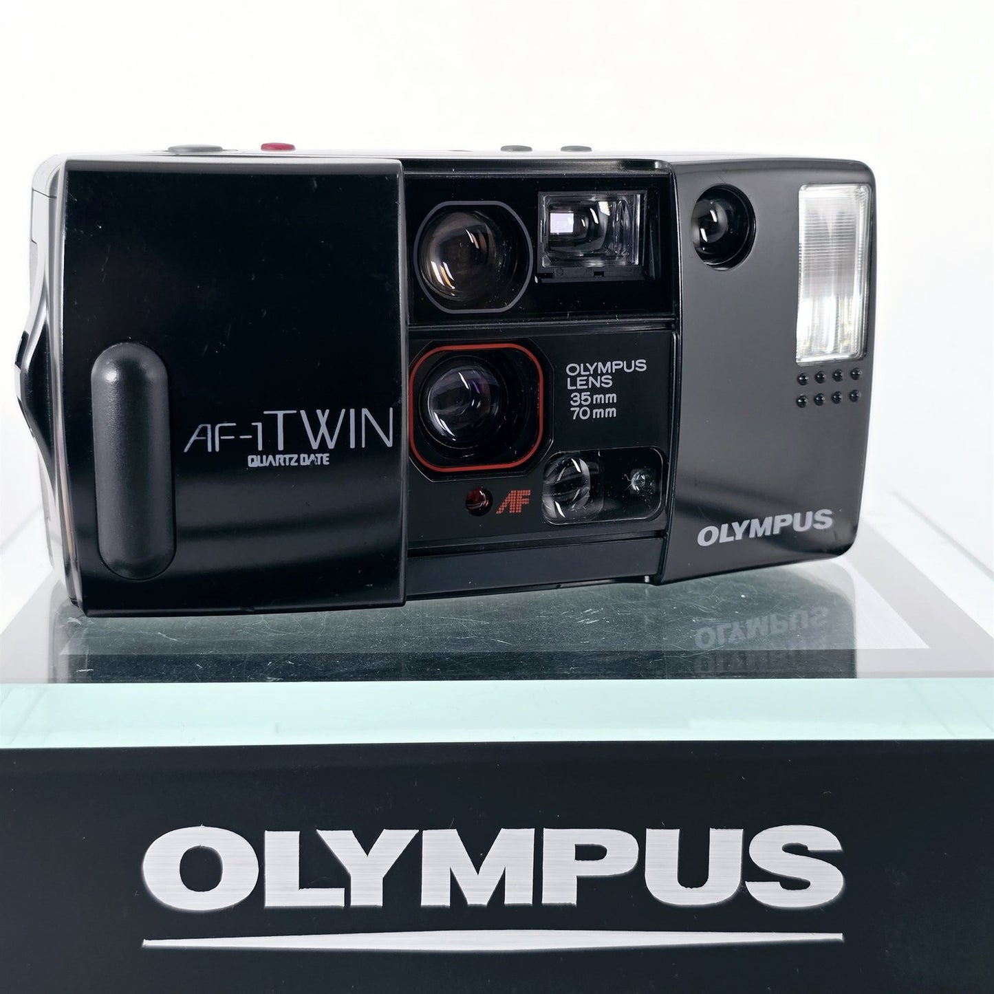 [Pre-owned] Olympus AF-1 Twin 35mm Point & Shoot Film Camera — Excellent+++++ — Japan #5289