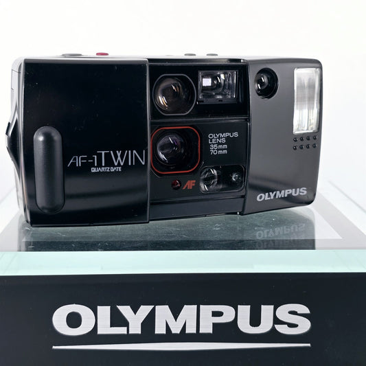 [Pre-owned] Olympus AF-1 Twin 35mm Point & Shoot Film Camera — Excellent+++++ — Japan #5289