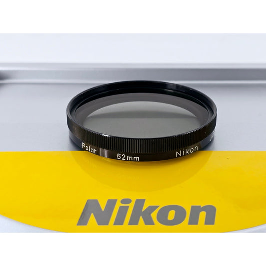 [Pre-owned] Nikon Genuine 52mm Polarizing Lens Filter — Near MINT — Japan #5022