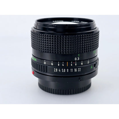 [Pre-owned] Canon New FD 24mm f2.8 Wide Angle MF Lens — Near MINT — Japan #4899