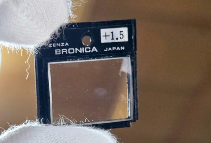 [Pre-owned] Bronica Eye Correction Lens Diopter +1.5 Viewfinder — Near Mint — Japan #5042