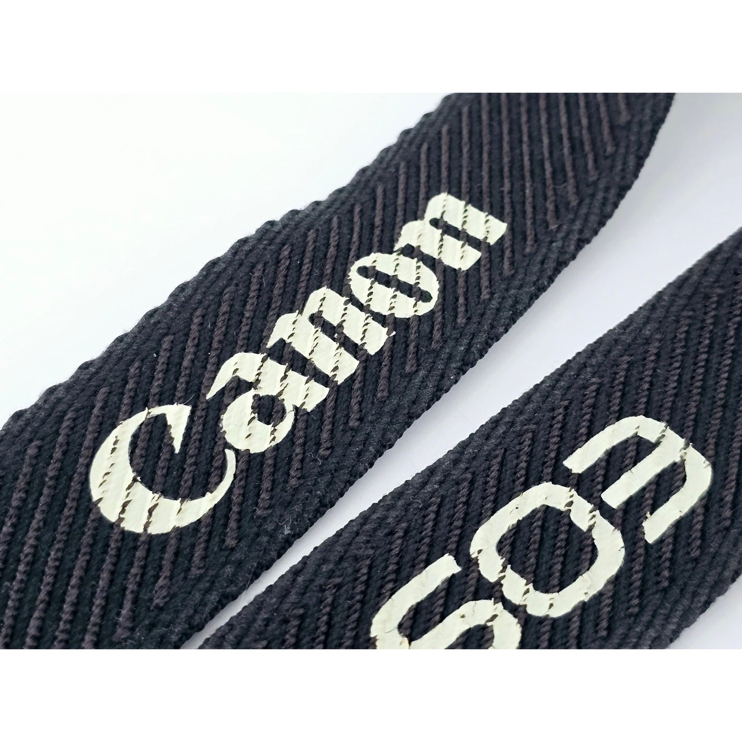 [Pre-owned] Canon EOS Camera Neck Shoulder Strap 1.46in (3.7cm) — Near MINT — Japan #5066