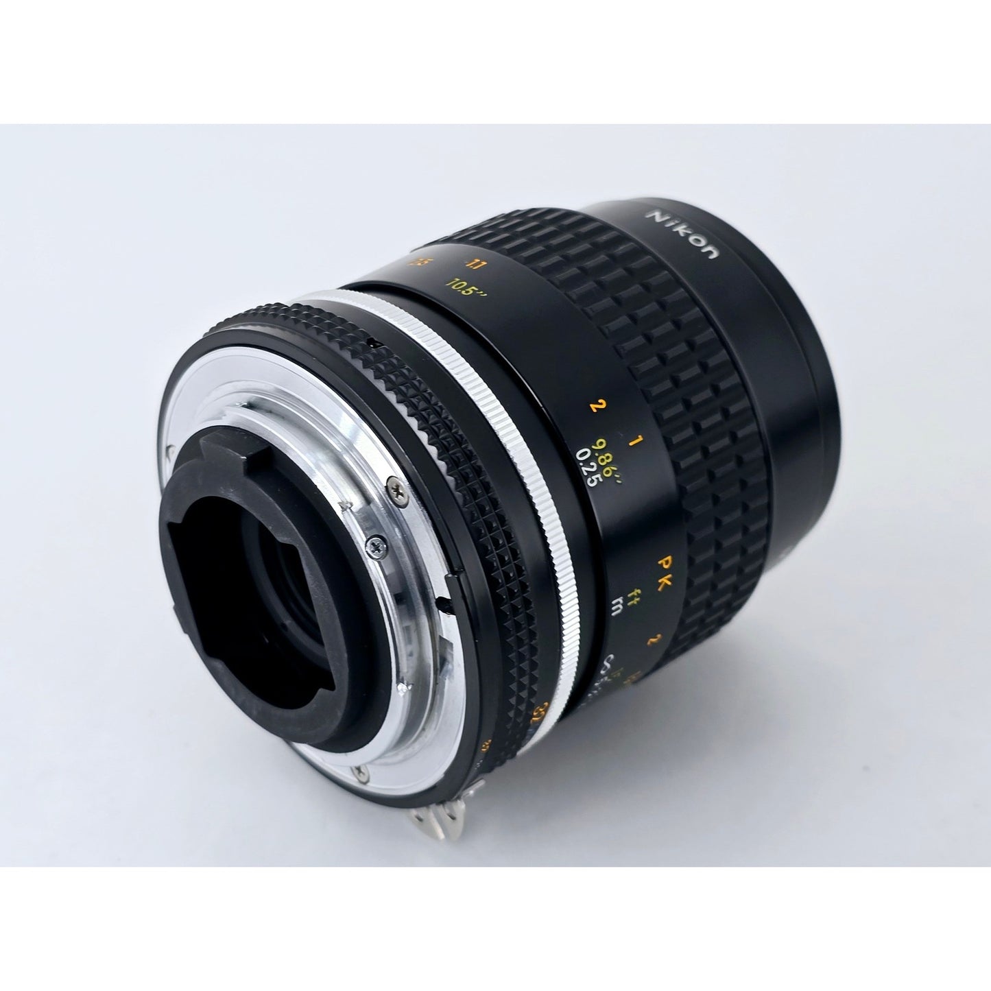 [Pre-owned] Nikon Ai-s Micro Nikkor 55mm F2.8 MF Lens — Near MINT — Japan #4376