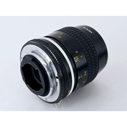 [Pre-owned] Nikon Ai-s Micro Nikkor 55mm F2.8 MF Lens — Near MINT — Japan #4376