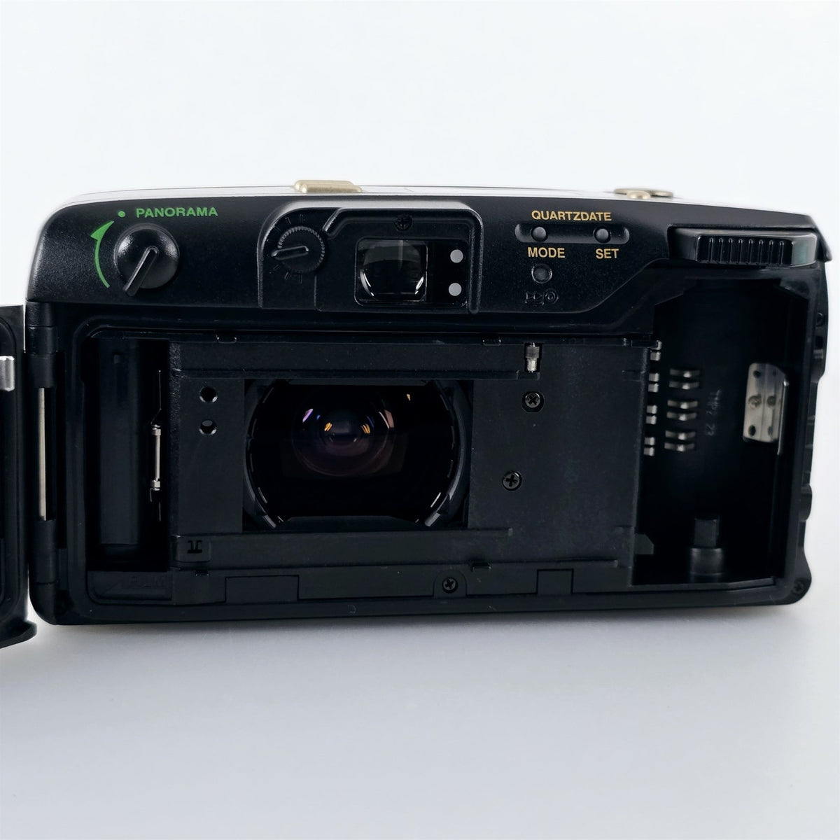 [Pre-owned] Olympus OZ 120 Zoom Point & Shoot 35mm Film Camera (Silver) — Mint — Japan #5644