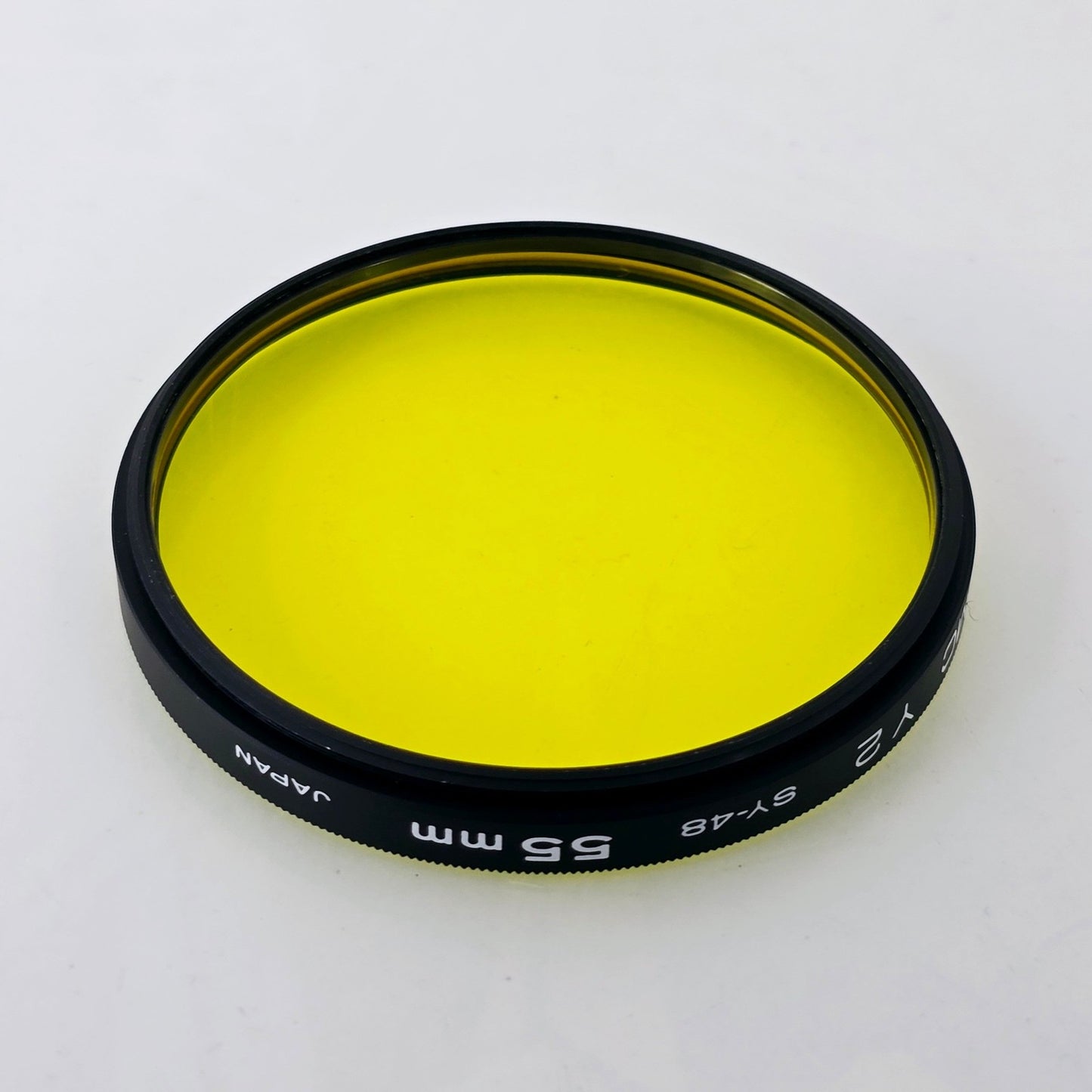 [Pre-owned] Kenko MC Y2 SY-48 / PL 55mm Lens Filter — Near MINT — Japan #4285