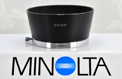 🌸[Excellent+++] Minolta Metal Hood D57KB for Auto Rokkor 58mm F1.4 From Japan