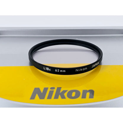 [Pre-owned] Nikon L1Bc 62mm UV Lens Filter — Near MINT — Japan #4882