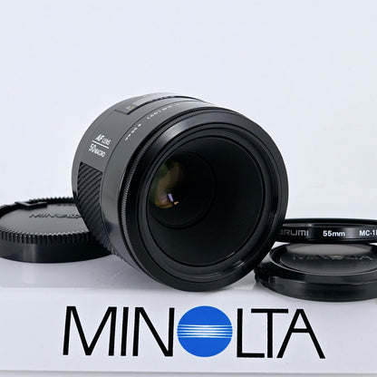 [Pre-owned] Minolta AF Macro 50mm f/2.8 Lens for Sony A Mount — Near Mint+++ — Japan #5486