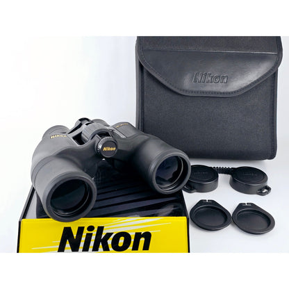 [Pre-owned] Nikon Aculon A211 8-18x42 Porro Prism Zoom Binocular w/ Case — MINT — Japan #2770