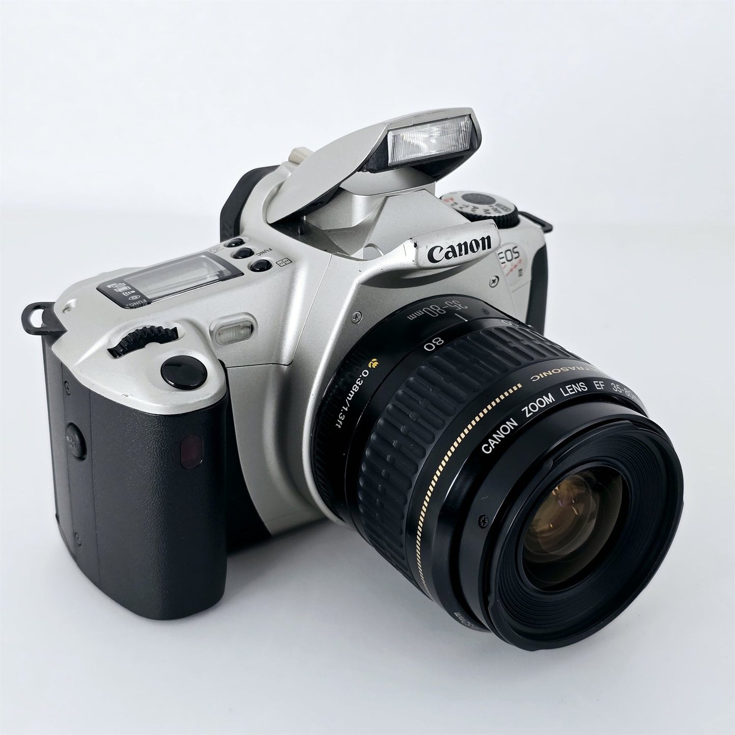 [Pre-owned] Canon EOS Kiss III 35mm Film Camera with EF 35-80mm AF Lens — Near Mint — Japan #5421