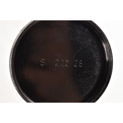 [Pre-owned] Genuine Schneider Kreuznach Optik SN 222/28 Lens Cap — Near MINT+++ — Japan #2373