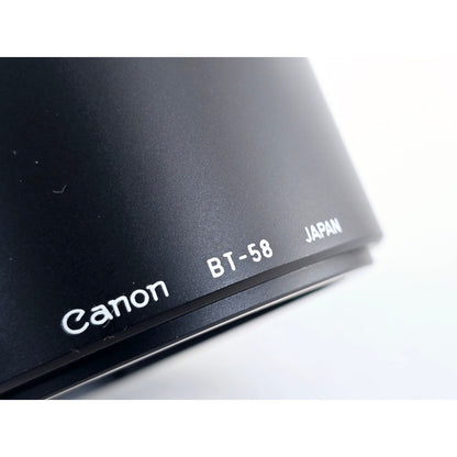 [Pre-owned] Canon BT-58 Plastic Lens Hood for New FD 70-210mm F4 — MINT — Japan #3940