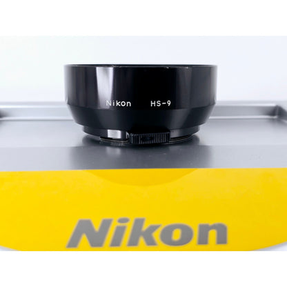 [Pre-owned] Nikon HS-9 Metal Lens Hood for Ai-s 50mm f1.4 f1.8 — Near MINT — Japan #2924